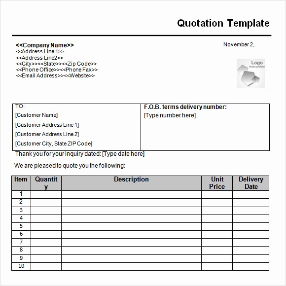 Request for Quote Template Word Beautiful Request for Quote Template Word Templates Data