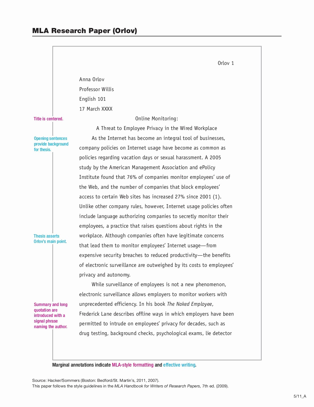 Research Paper In Mla format Elegant Mla Research Paper Peer Editing