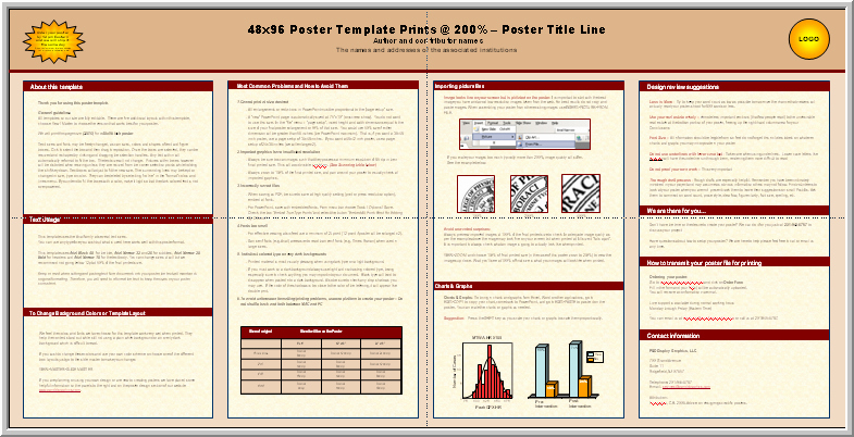 Research Poster Template for Powerpoint Elegant Posters4research Free Powerpoint Scientific Poster Templates