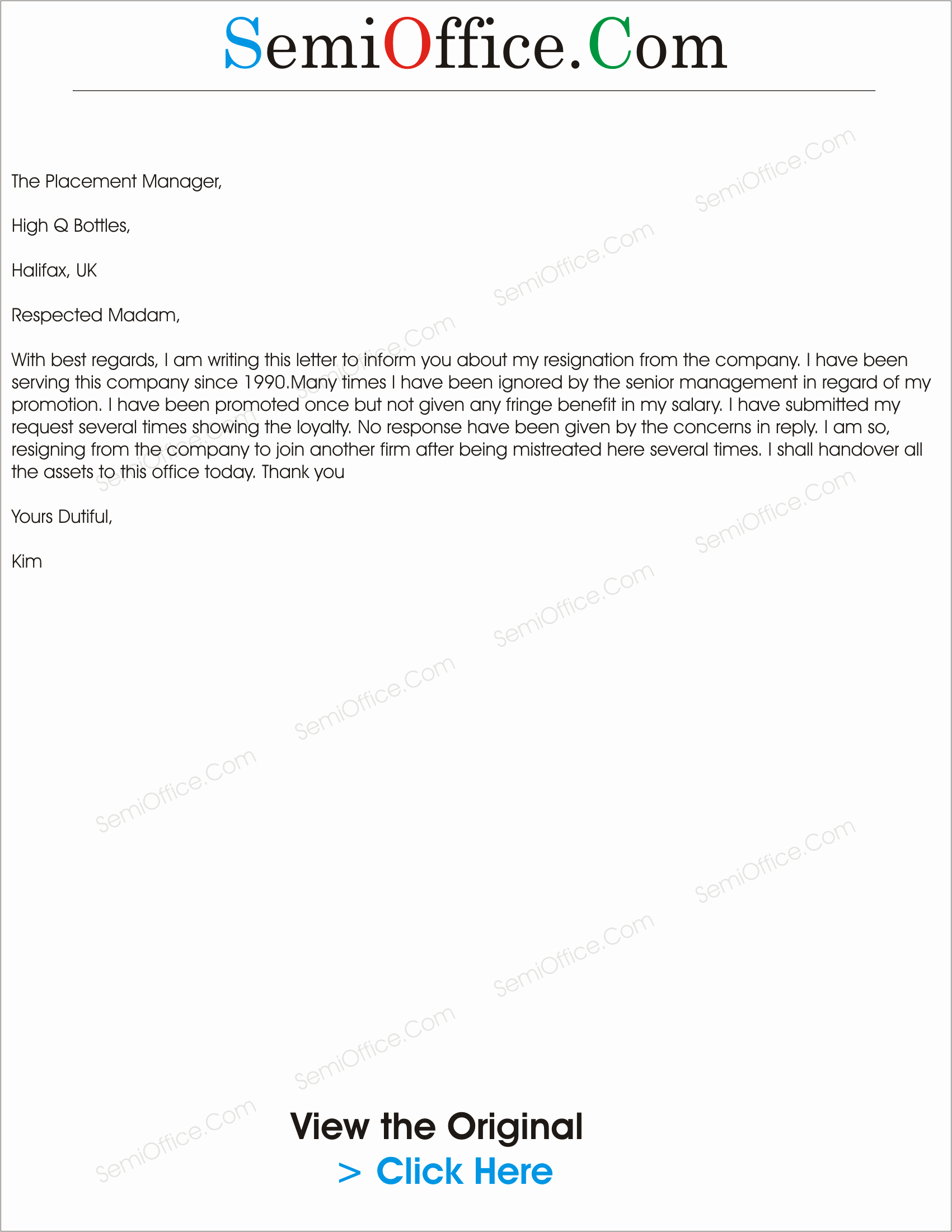 Resignation Letter Due to Harassment New Resignation Letter Due to Salary issues