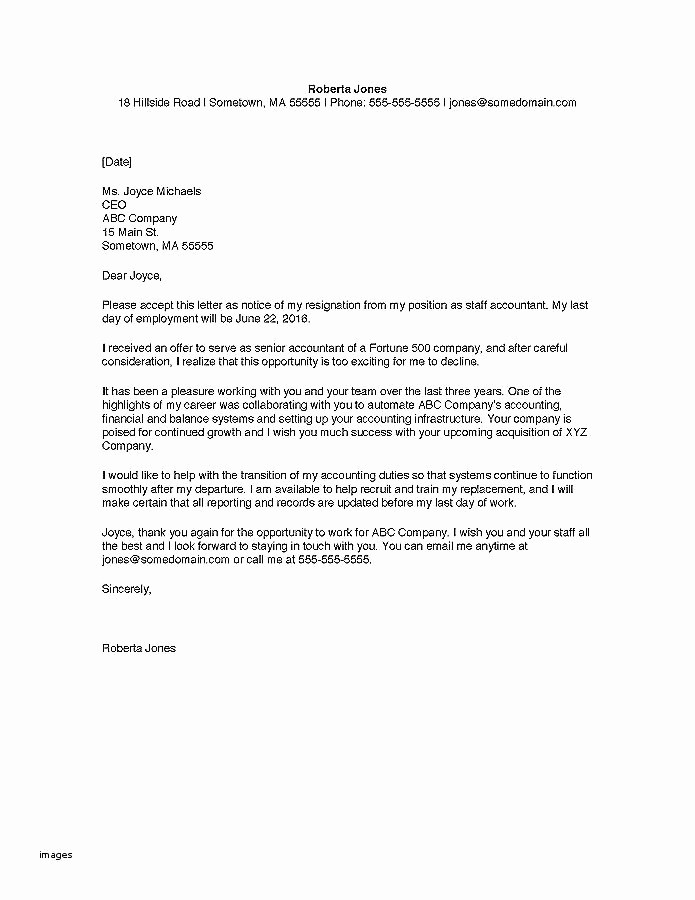 Resignation Letter From Nonprofit Board Inspirational Letter for Resigning Example Letters Resignation format