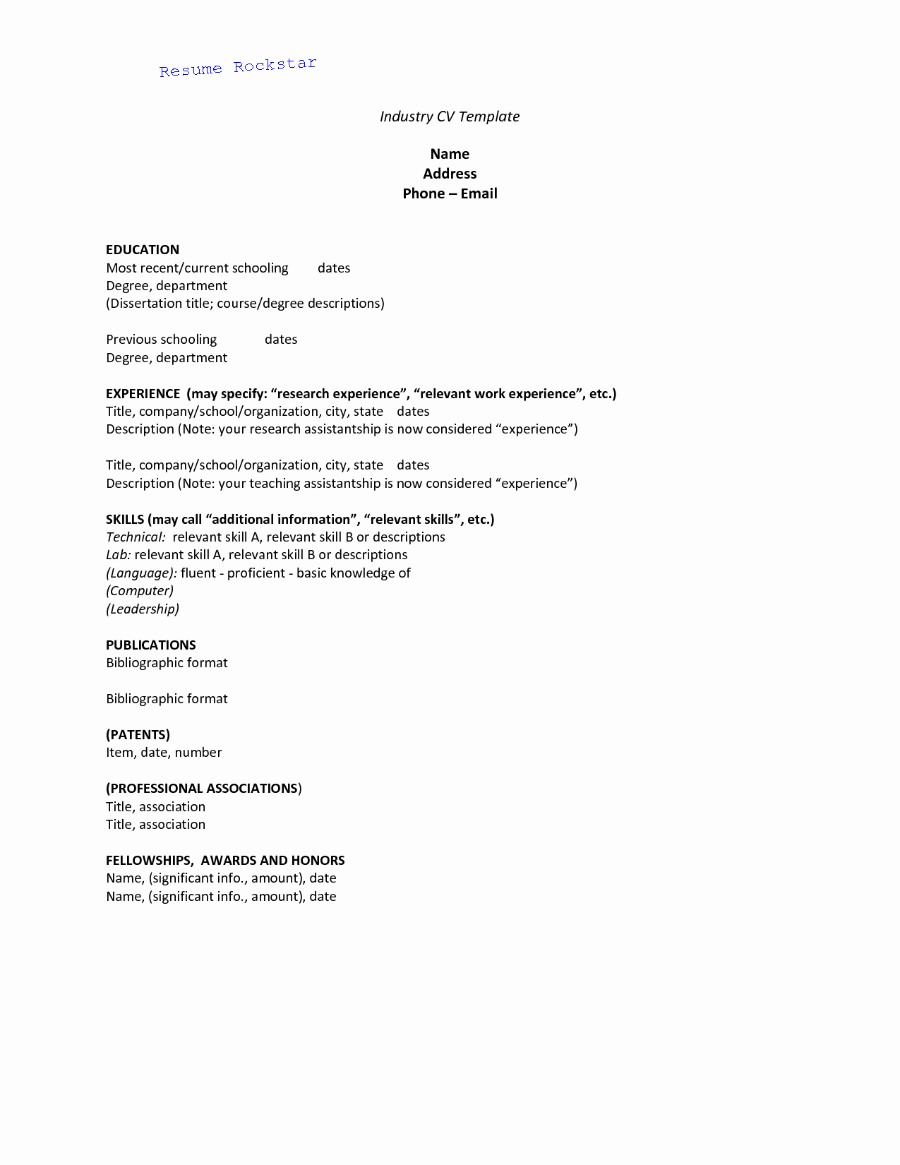 Resume and Cover Letter formats Elegant Basic Cover Letter for A Resume