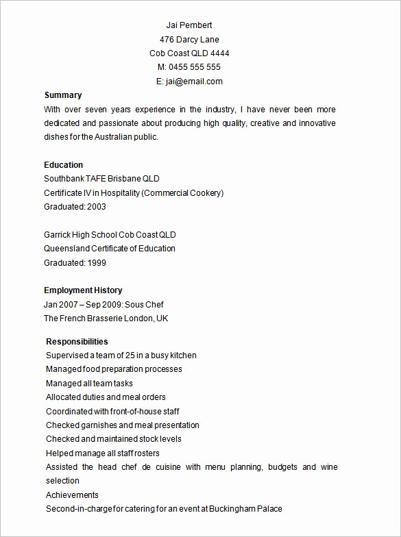 Resume format In Ms Word Awesome 34 Microsoft Resume Templates Doc Pdf