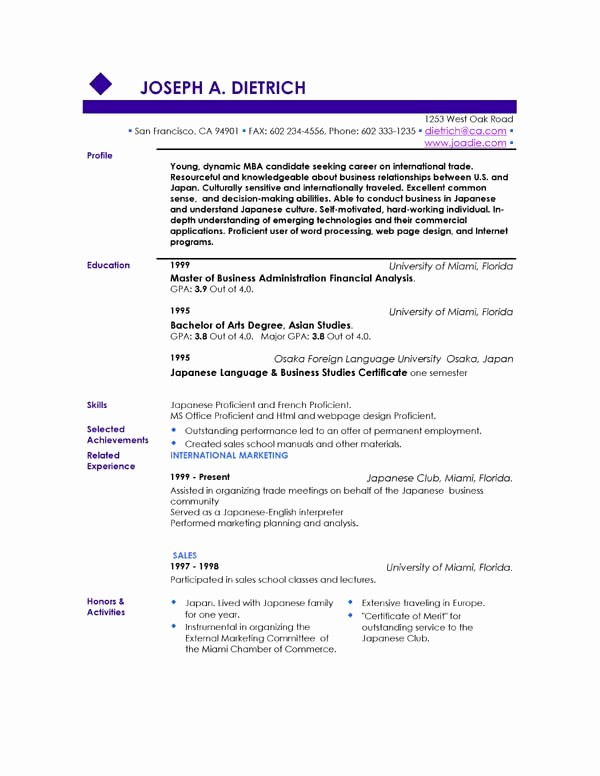 Resume Free Templates to Download Lovely Student Resume Templates