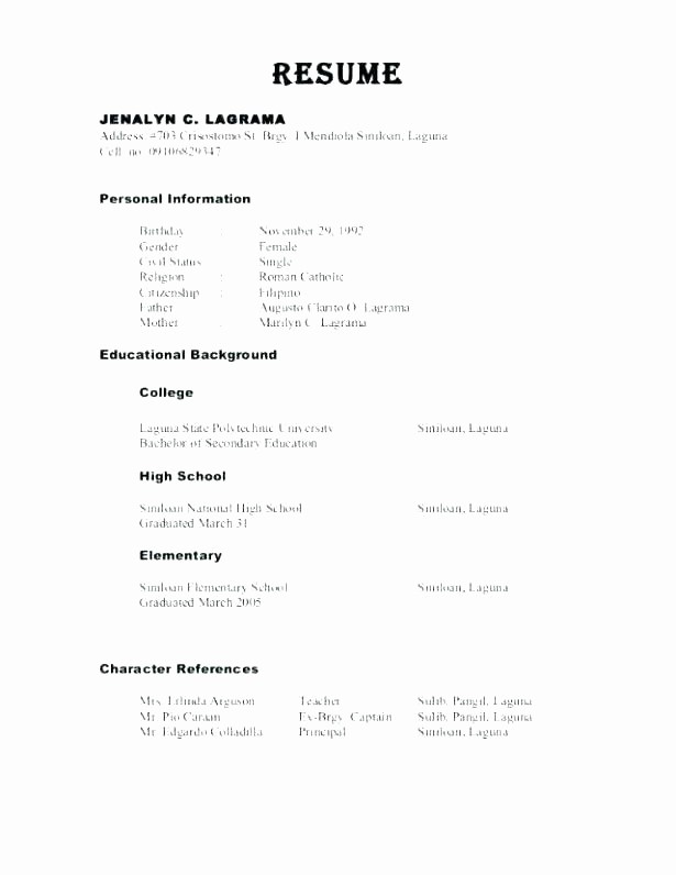 Resume Reference Template Microsoft Word Beautiful Resume Reference List Template Resume Reference Page