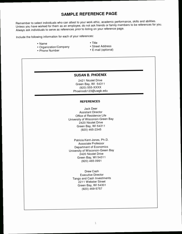 Resume Reference Template Microsoft Word Lovely Resume and Template Resume References Template Free