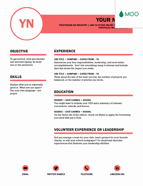 Resume Template for Microsoft Word Luxury 15 Jaw Dropping Microsoft Word Cv Templates Free to Download