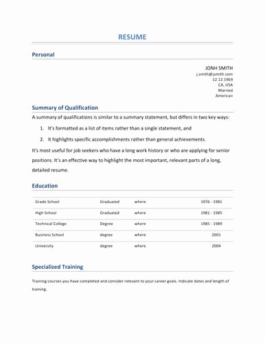 Resume Template for New Graduates Luxury 13 Student Resume Examples [high School and College]