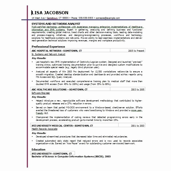 Resume Template Microsoft Word 2007 Awesome Microsoft Fice 2007 Resume Templates
