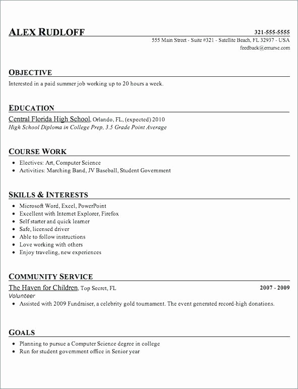 Resume Template Ms Word 2010 Inspirational Resume Templates In Word 2010 Free Downloadable Resume