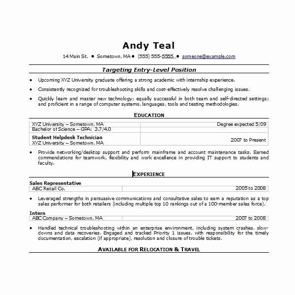 Resume Template Ms Word 2010 Unique Basic Resume Template Microsoft Word 2010 Templates