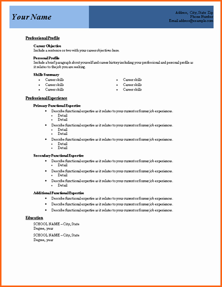 Resume Template On Microsoft Word Awesome 13 Microsoft Word 2007 Resume Templates Bud Template