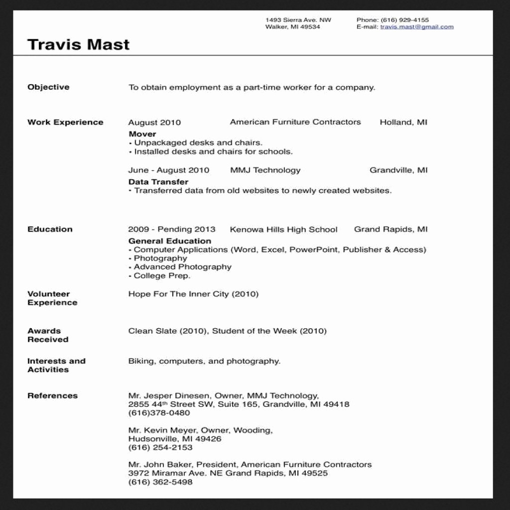 Resume Templates for Word Free Inspirational Free Resume Templates Word