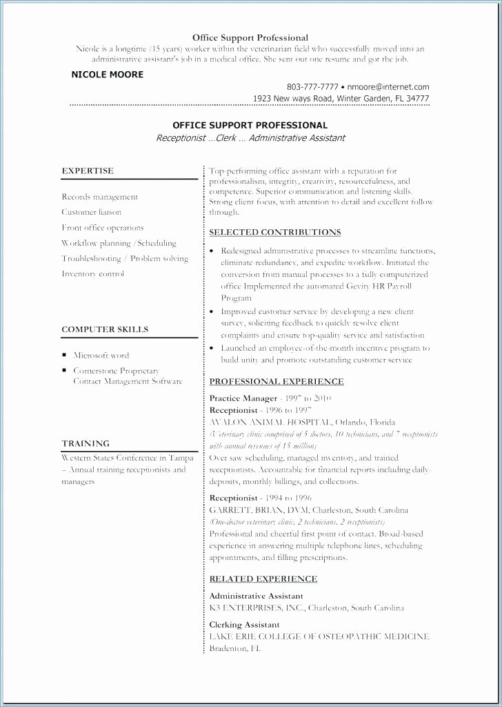 resume template word 2010