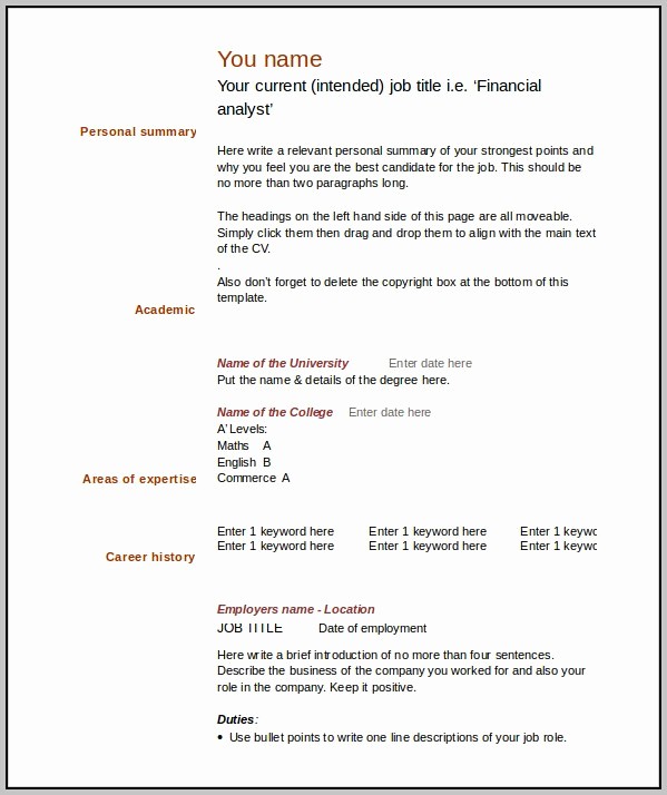 Resume Templates On Word 2007 Best Of attractive Resume Templates Free Download Word Resume