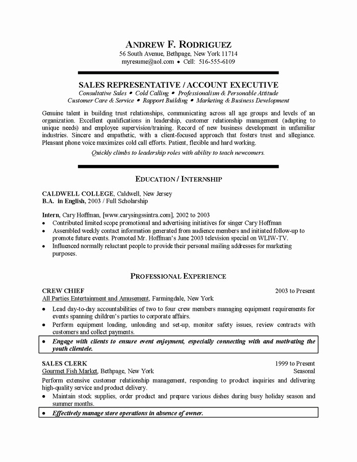 Resumes for Recent College Grads New Resume Template for Recent College Graduate Best Resume