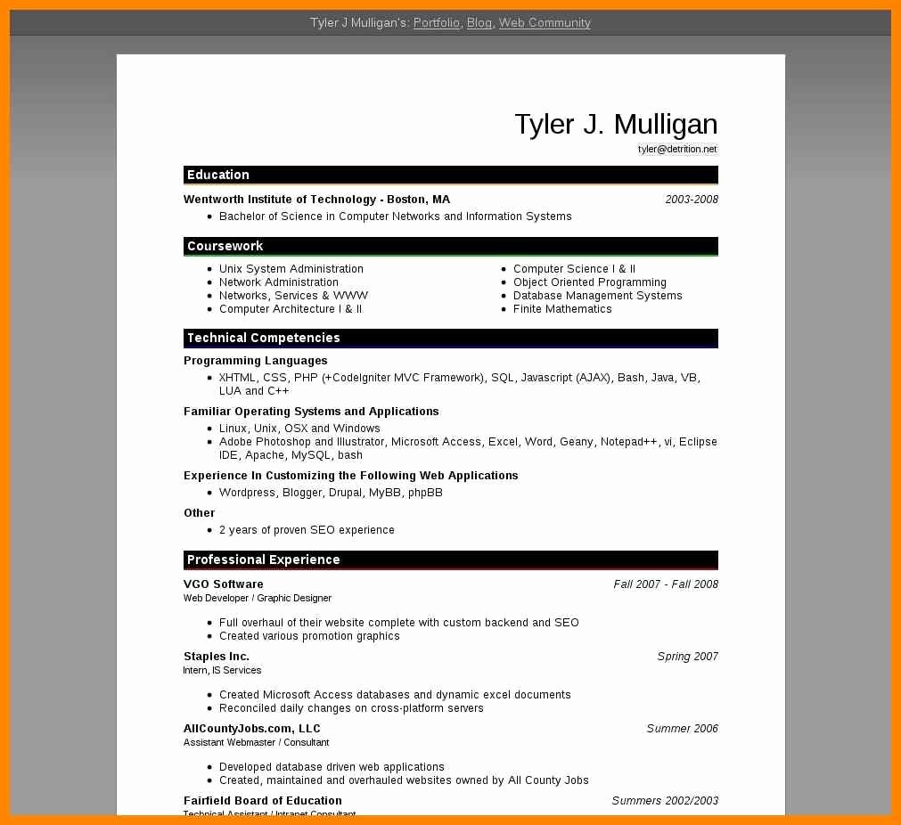 Resumes On Microsoft Word 2007 Elegant 34 Microsoft Resume Templates Doc Pdf