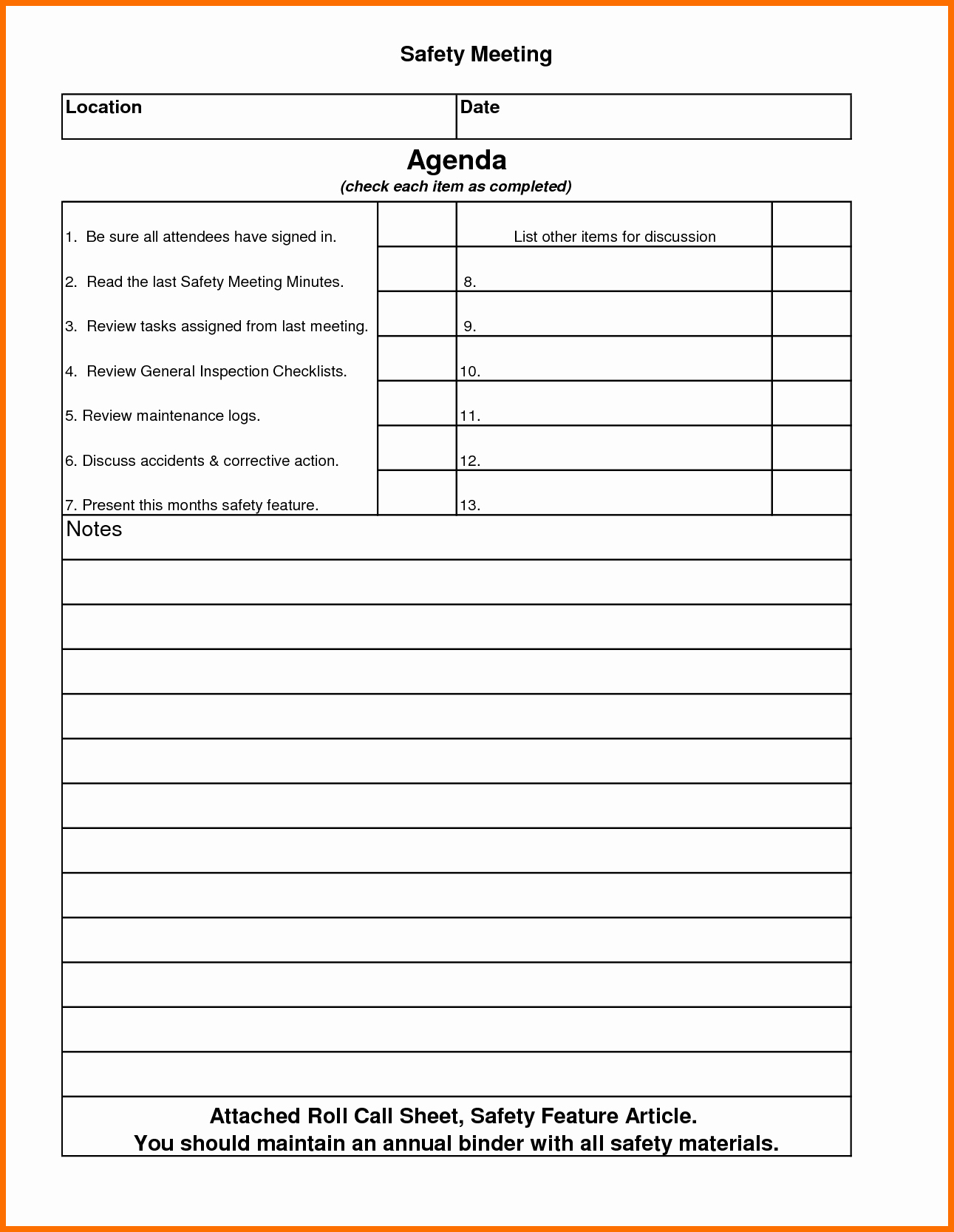 Safety Meeting Sign Off Sheet Beautiful attendance Sign In Sheet Example Mughals