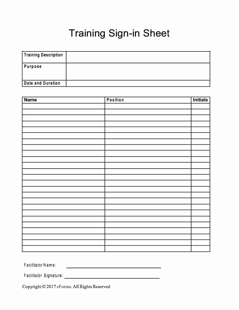 Safety Meeting Sign Off Sheet Best Of Template Meeting Log Template