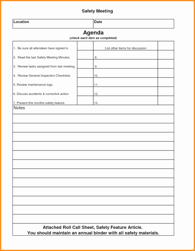 Safety Meeting Sign Off Sheet Inspirational attendance Sign In Sheet Example Mughals