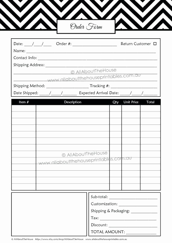 Sales order forms Templates Free Beautiful Fundraiser order form Template – Meetwithlisafo