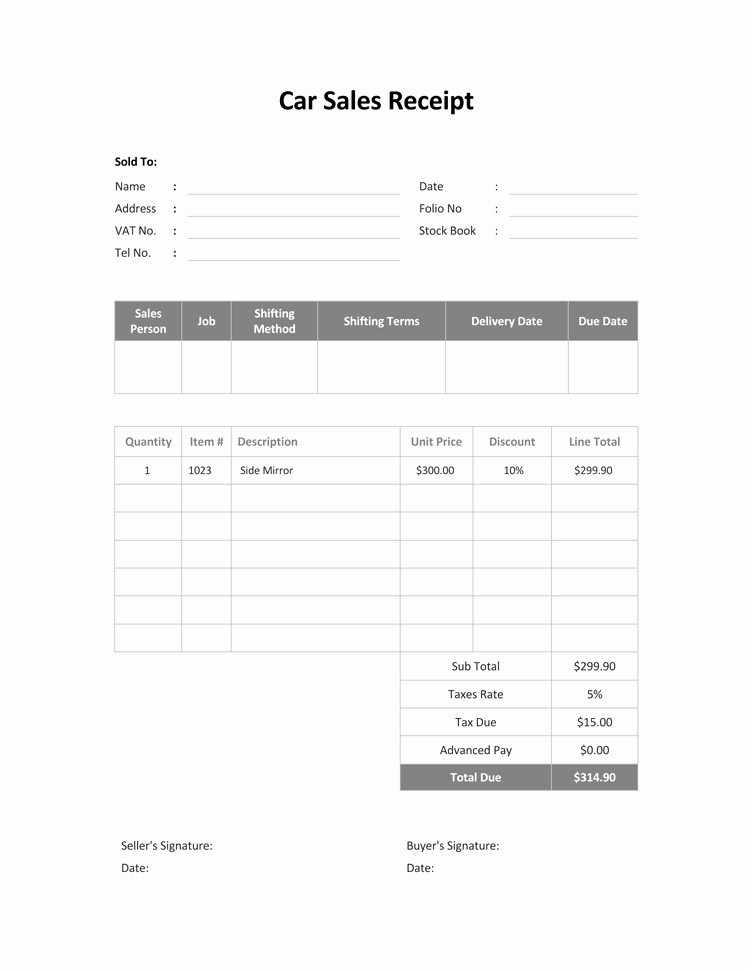 Sales Receipt Template Microsoft Word Awesome 16 Free Taxi Receipt Templates Make Your Taxi Receipts