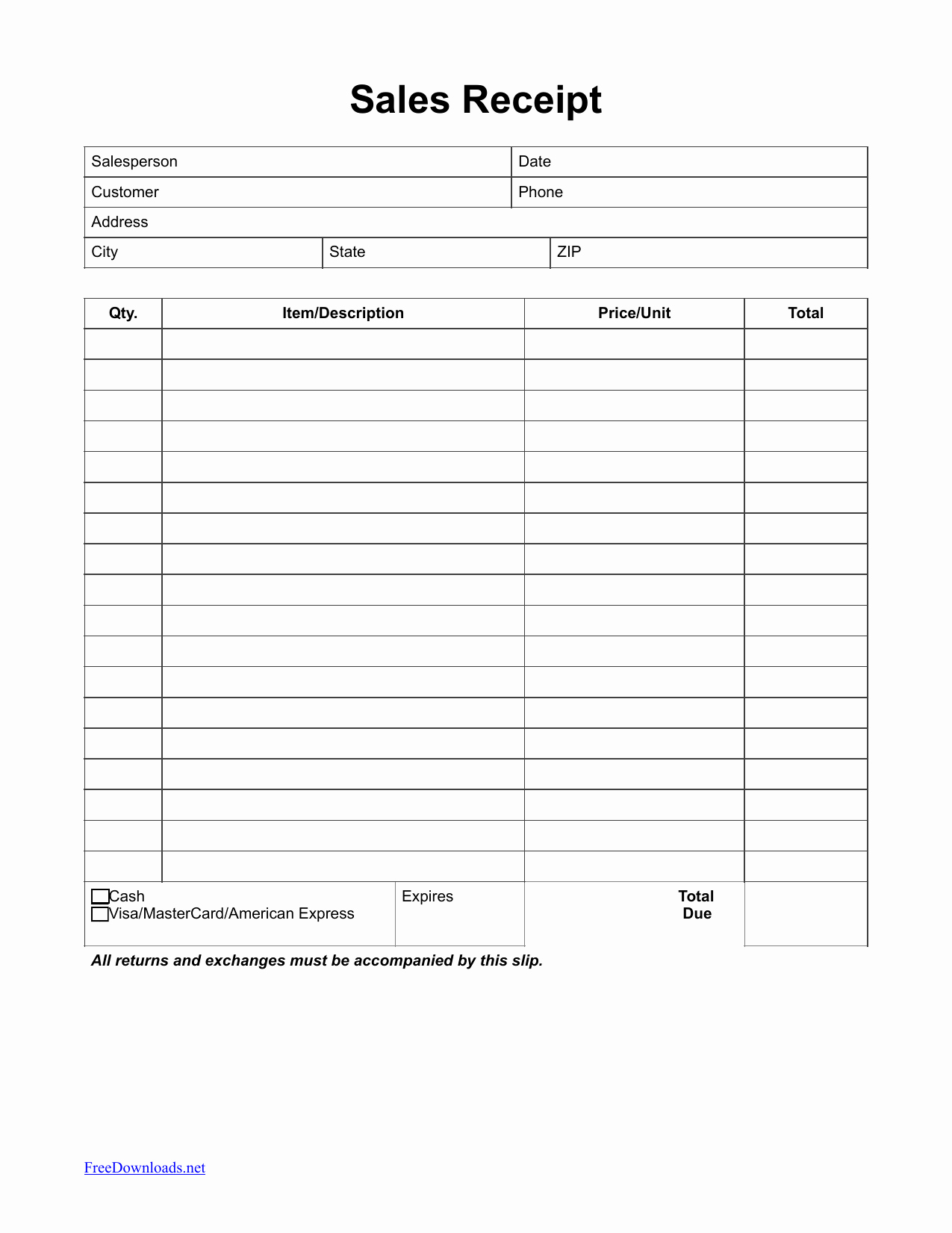 Sales Receipt Template Microsoft Word Fresh Download Itemized Sales Receipt Template Pdf