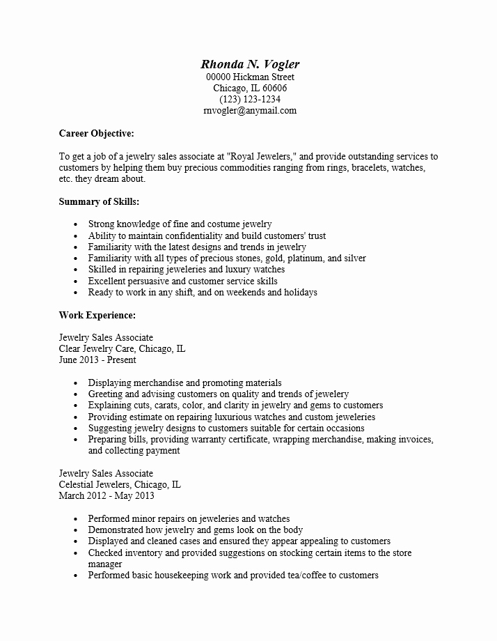 Sales Resume Template Microsoft Word Best Of Sales associate Template Cv Letter Cover Letter