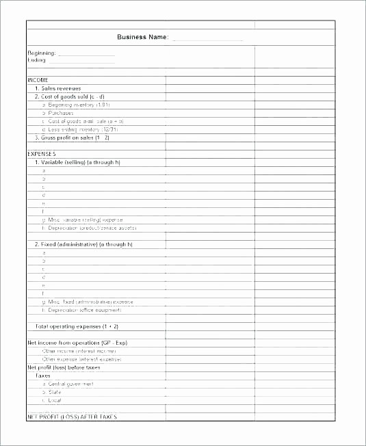 Sample Balance Sheet format Excel Elegant Profit and Loss Account Template Excel – Virtualisfo