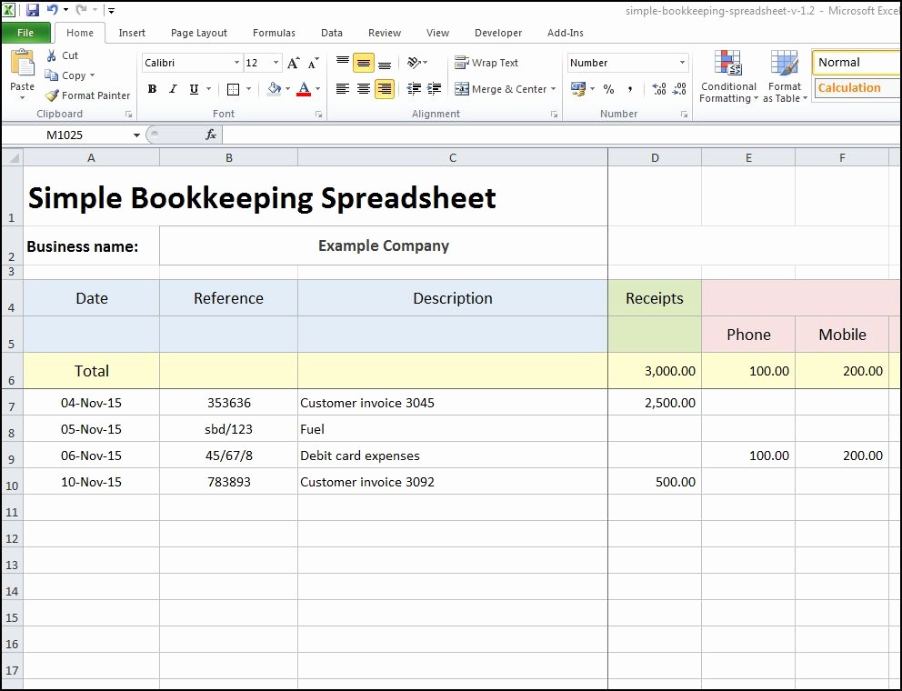 Sample Balance Sheet format Excel New Balance Sheet Excel Spreadsheet Bookkeeping Excel