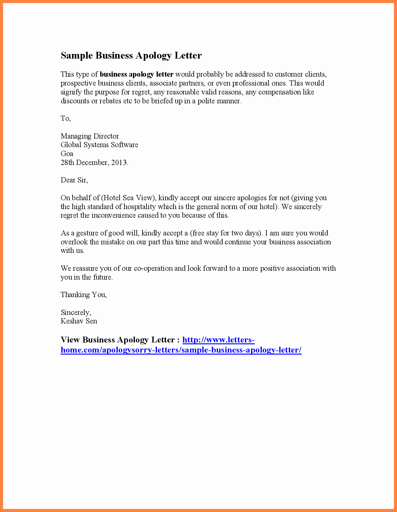 Sample Business Letters to Customers Best Of 5 Apology Letter for Not Joining Pany