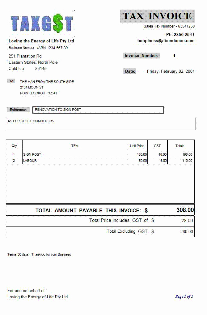 Sample Invoices for Small Business Beautiful Business Invoice forms Tax Invoices and Non Tax Invoice