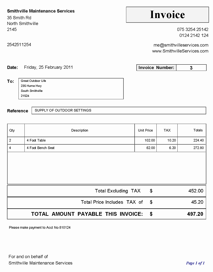 Sample Invoices for Small Business Inspirational Small Business Invoices and Invoice Logos Using Easyas
