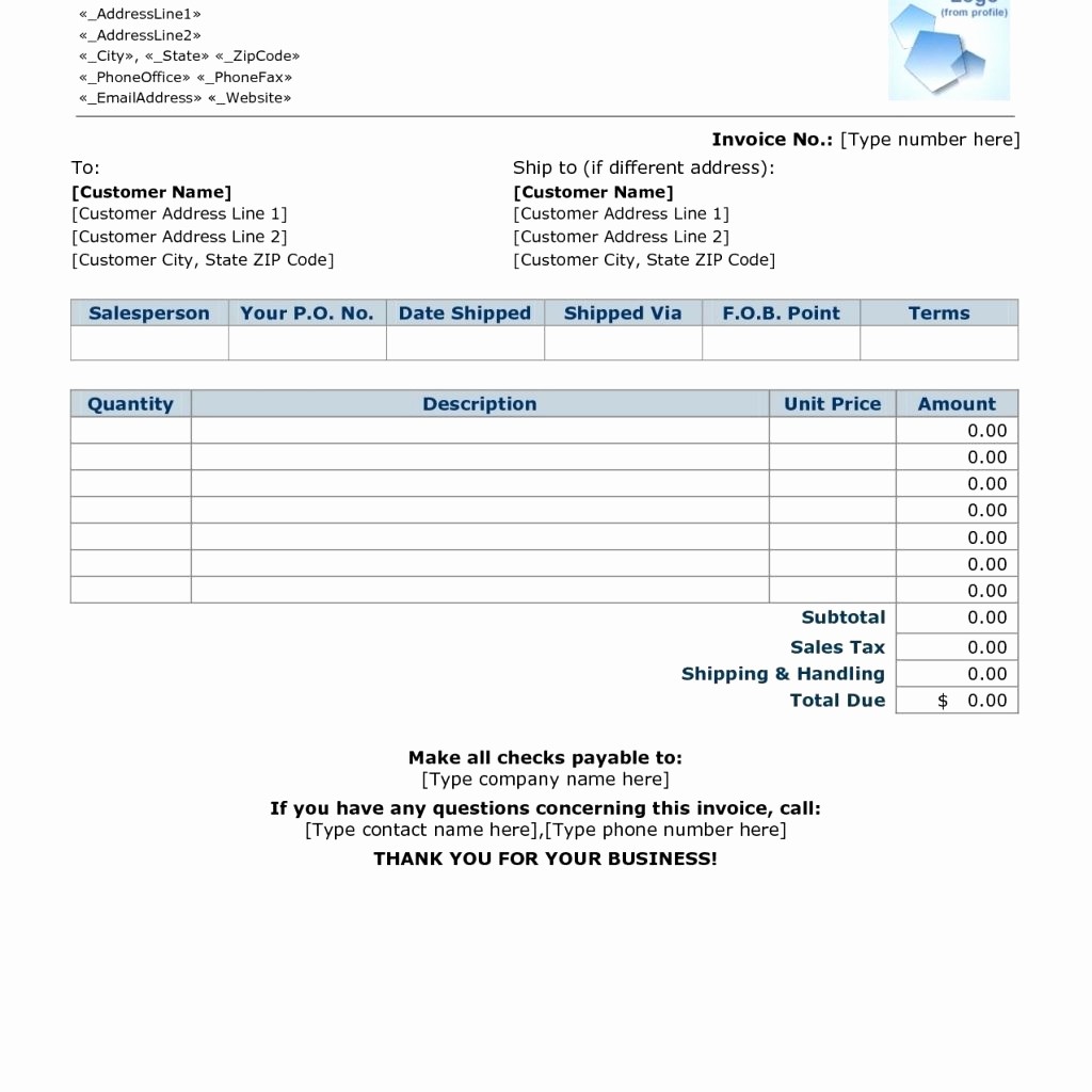 Sample Invoices for Small Business Unique Small Business Invoice Sample Invoices for Small Business