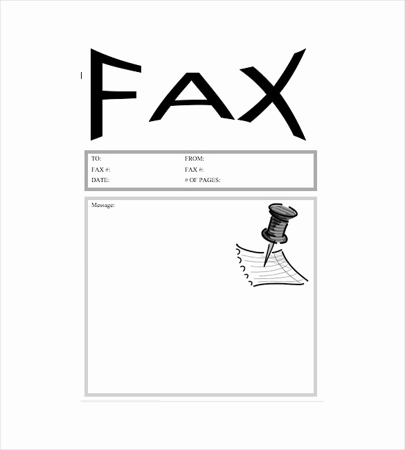Sample Of Fax Cover Letter Lovely 7 Fax Cover Letter Templates Free Sample Example
