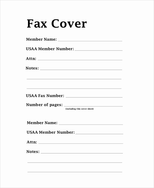 Sample Of Fax Cover Letter Unique 8 Sample Fax Cover Letters – Pdf Word