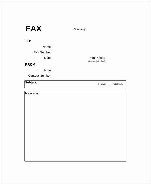 Sample Of Fax Cover Page Awesome 8 Sample Fax Cover Pages