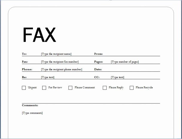 Sample Of Fax Cover Sheet Awesome Sample Fax Cover Sheet Template