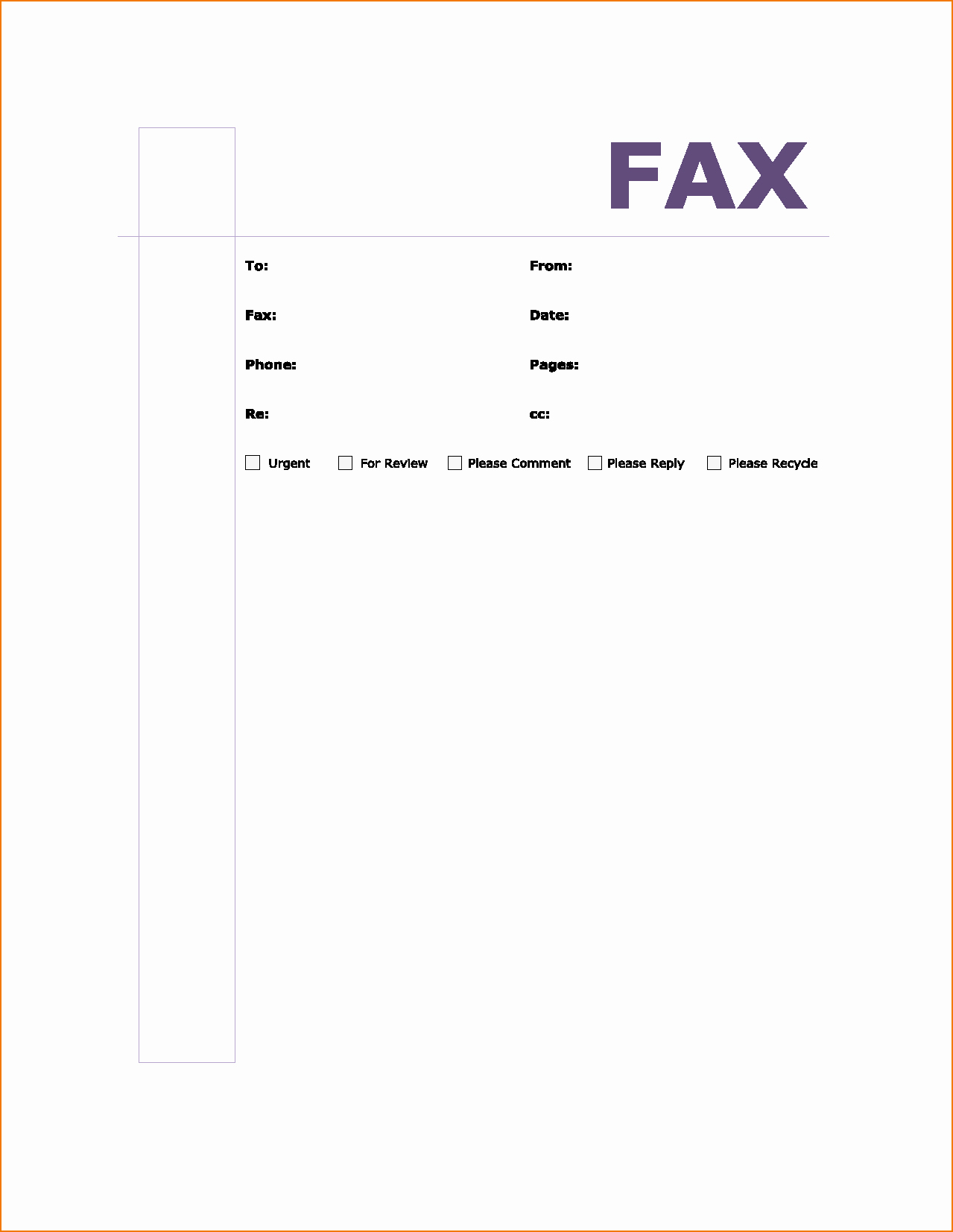 Sample Of Fax Cover Sheet Beautiful Fax