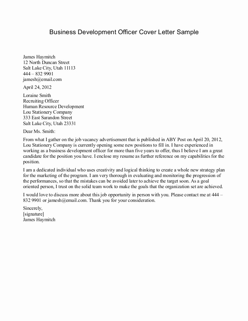 Sample Of formal Business Letter Beautiful 7 Example Of An Business Letter
