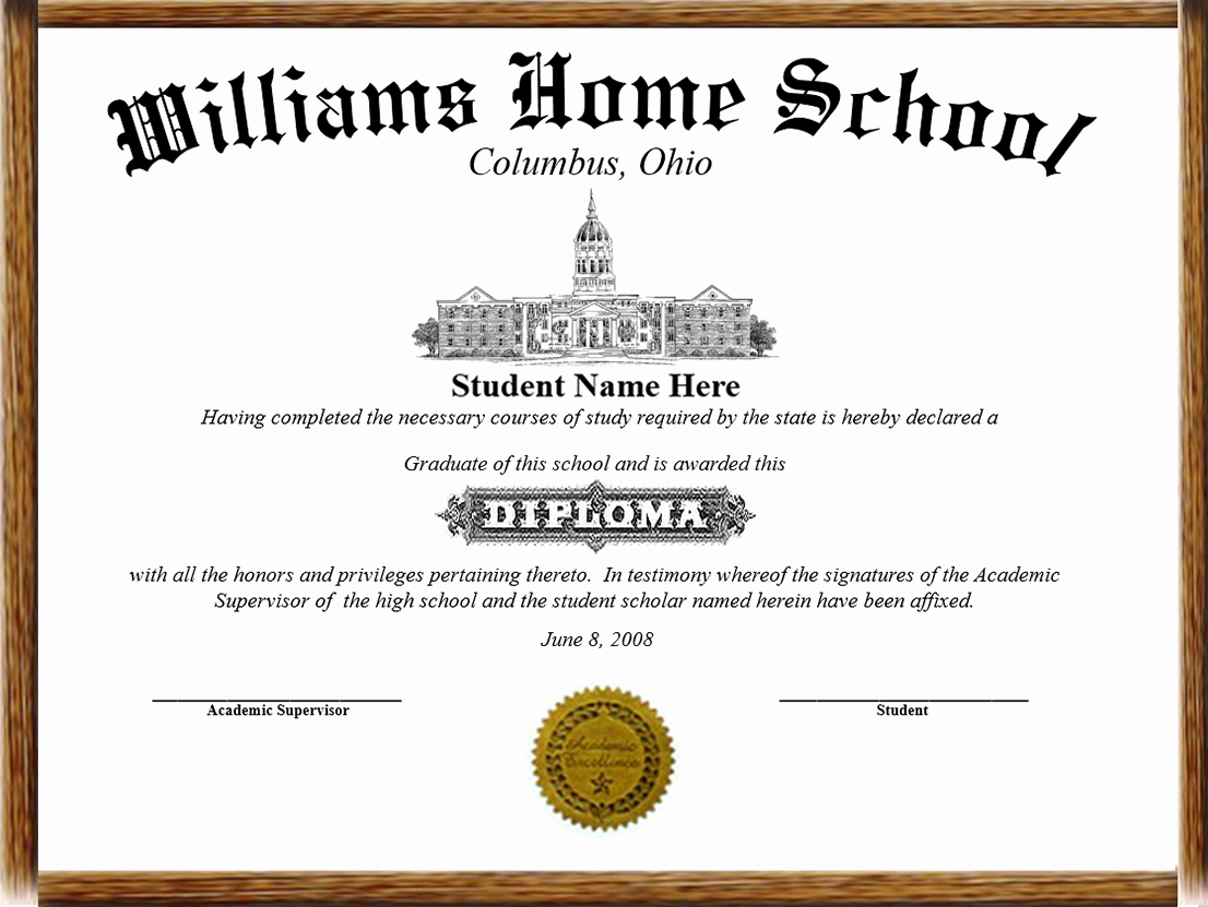Sample Of High School Diploma Awesome High School Diploma Template