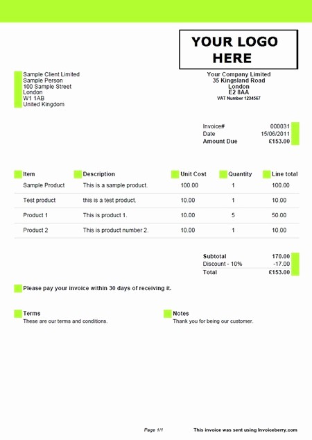 Sample Of Invoice for Payment Fresh Invoice software Invoicing software
