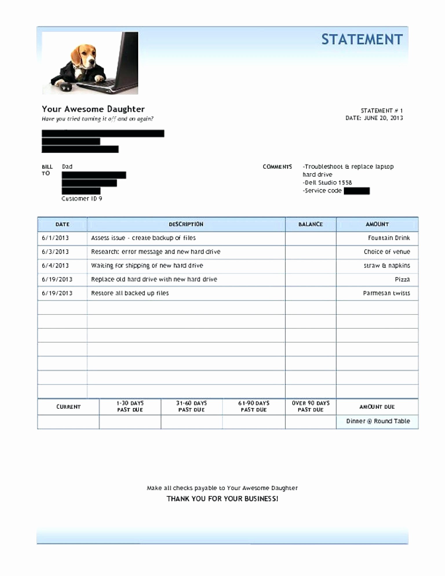 Sample Of Invoice for Payment Lovely Template Past Due Invoice Template
