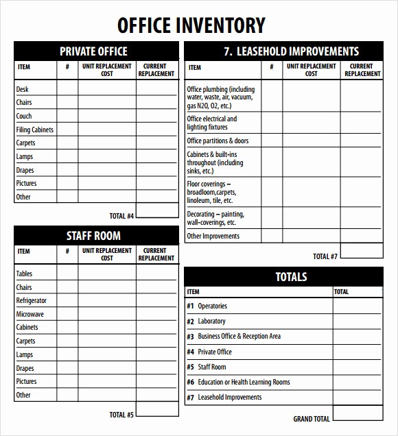 Sample Office Supply Inventory List Beautiful 10 Inventory List Templates