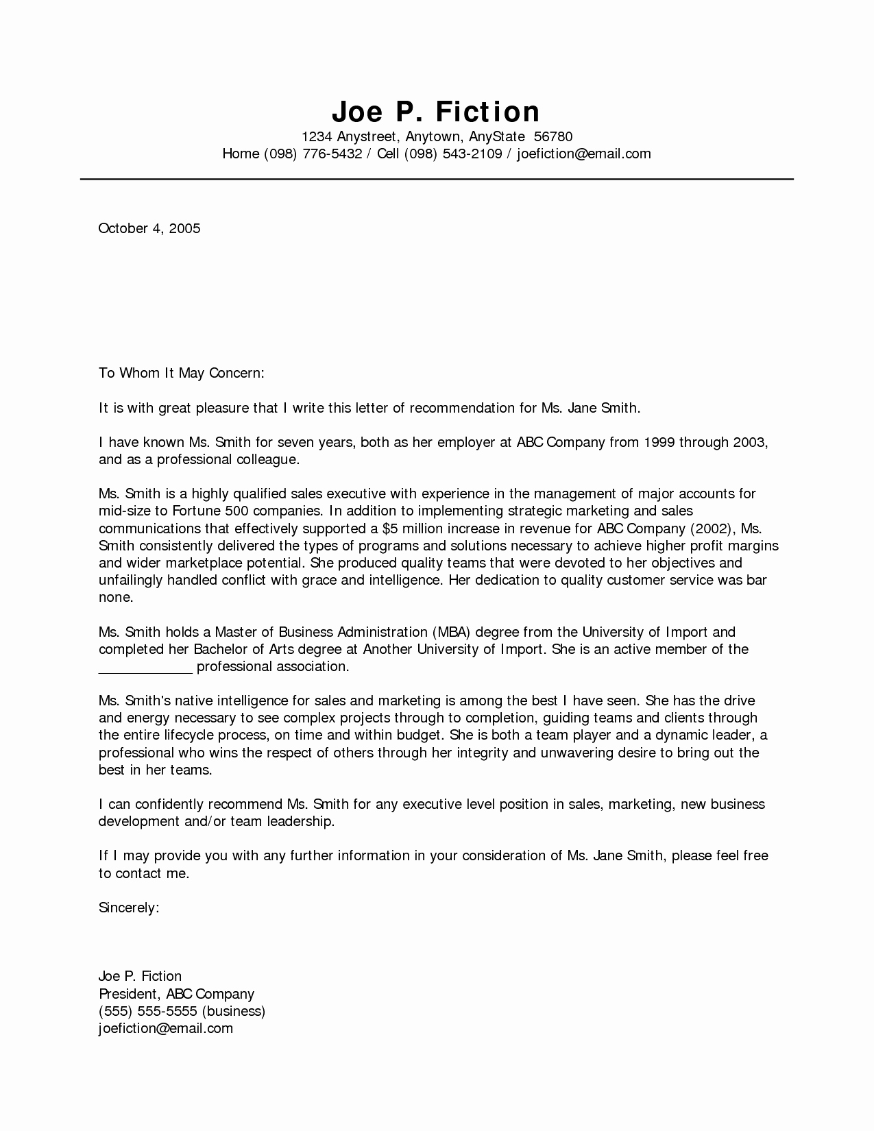 Sample Professional Letter Of Recommendation Best Of Business Reference Letter Template Example Mughals
