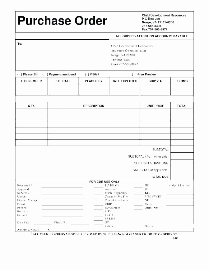 Sample Purchase order In Excel Awesome Excel forms Templates order form Template Bud Sample Po