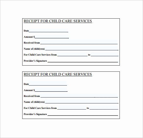Sample Receipts for Services Rendered Fresh 17 Service Receipt Templates Doc Pdf