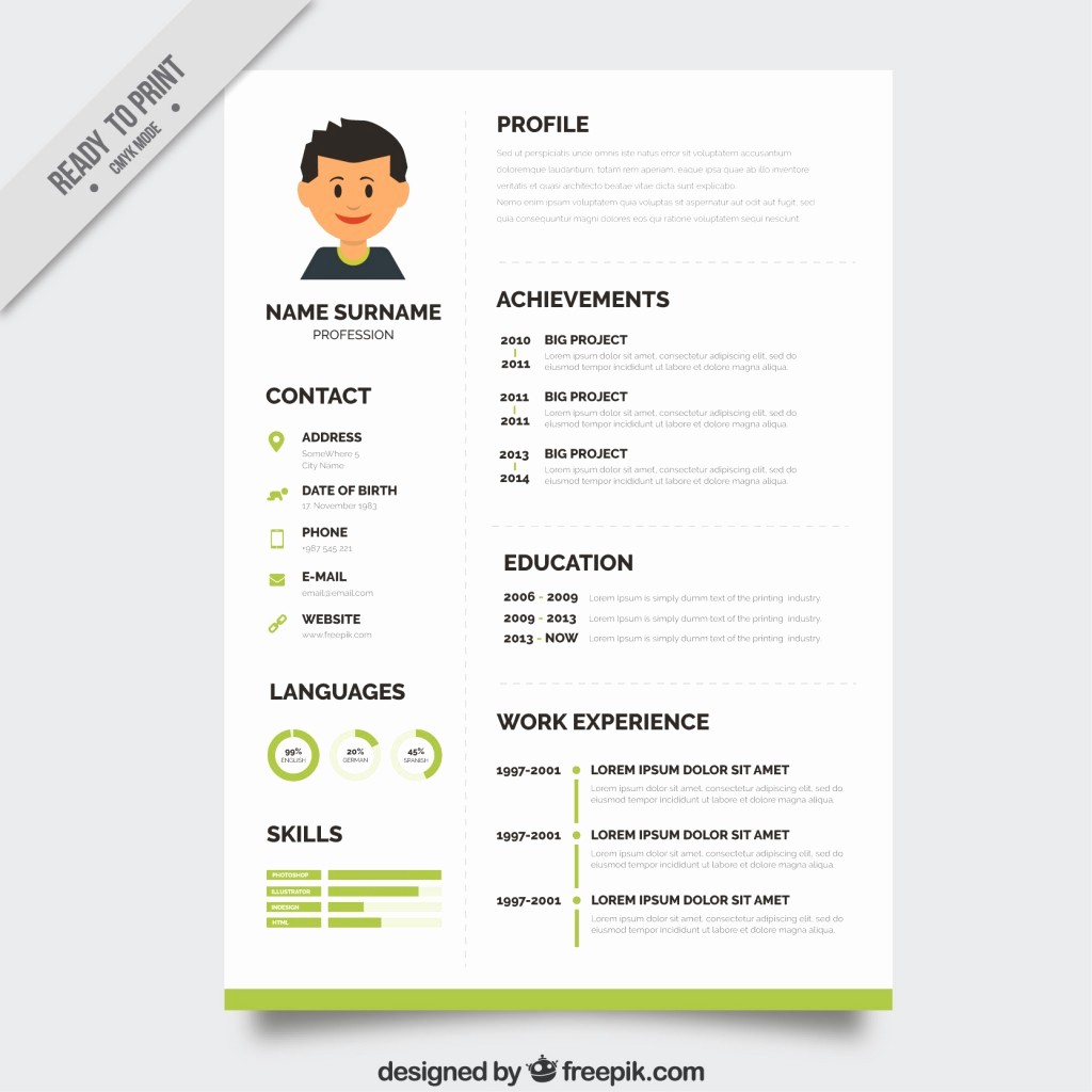 Sample Resume Templates Free Download New 10 top Free Resume Templates Freepik Blog Freepik Blog