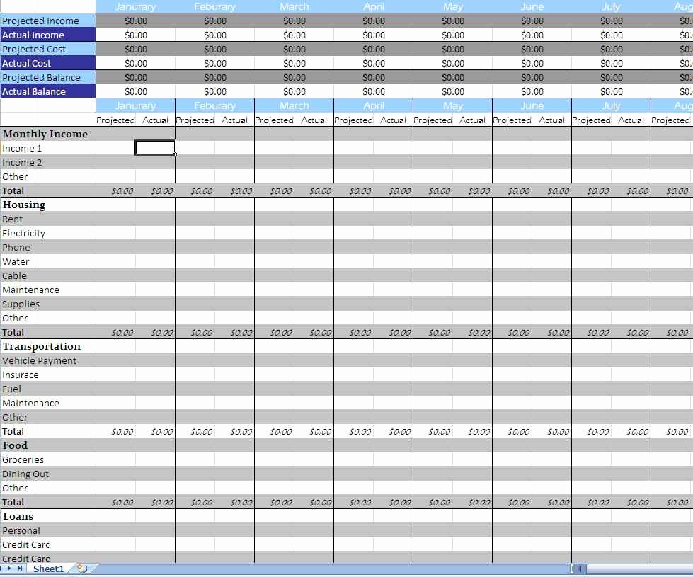 Sample Spreadsheet for Monthly Expenses Unique Monthly Expenses Spreadsheet Template Spreadsheet