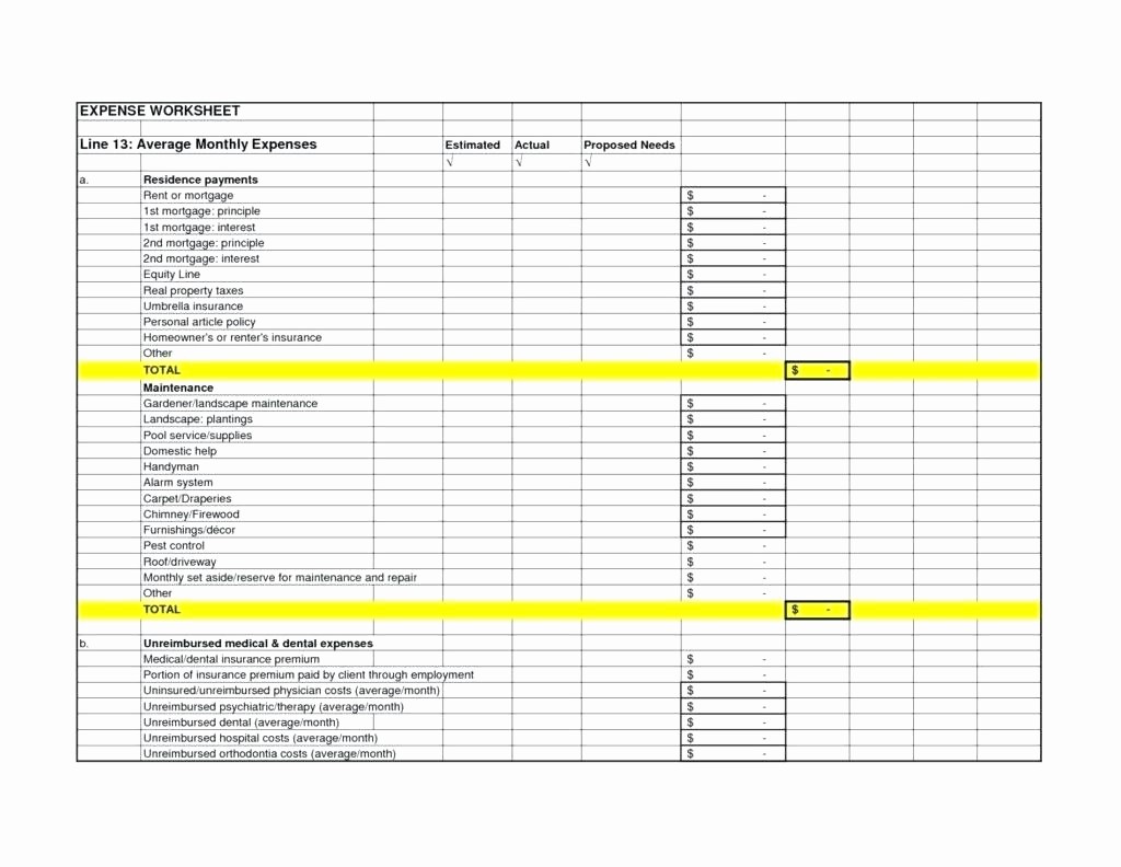 Sample Spreadsheet for Small Business Lovely Template Business Expenses Template